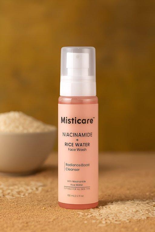 The Face Shop Rice Water Bright Korean Cleanser - Best Face Wash for Even Tone & Glowing Skin-L